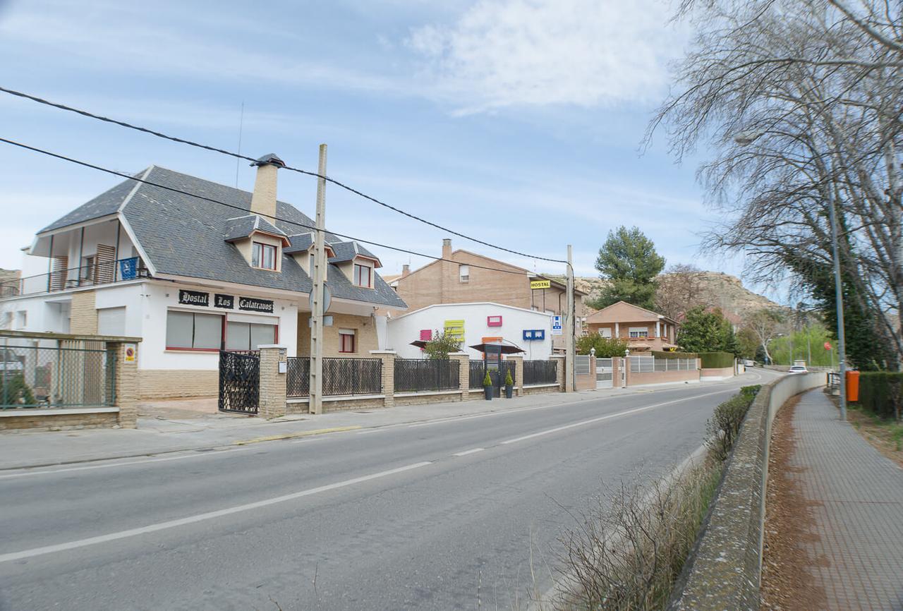 Alcañiz Hostal Los Calatravos מראה חיצוני תמונה